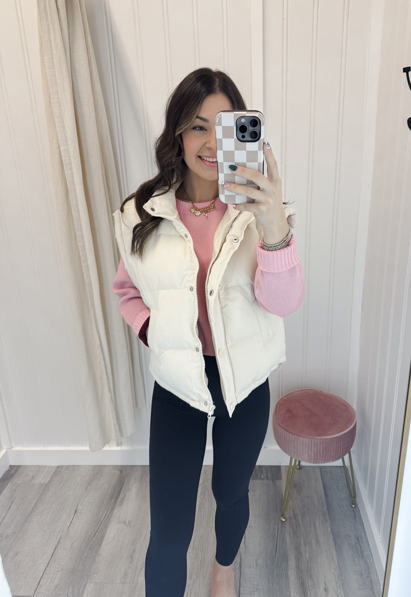 Contrast Trim Sweater