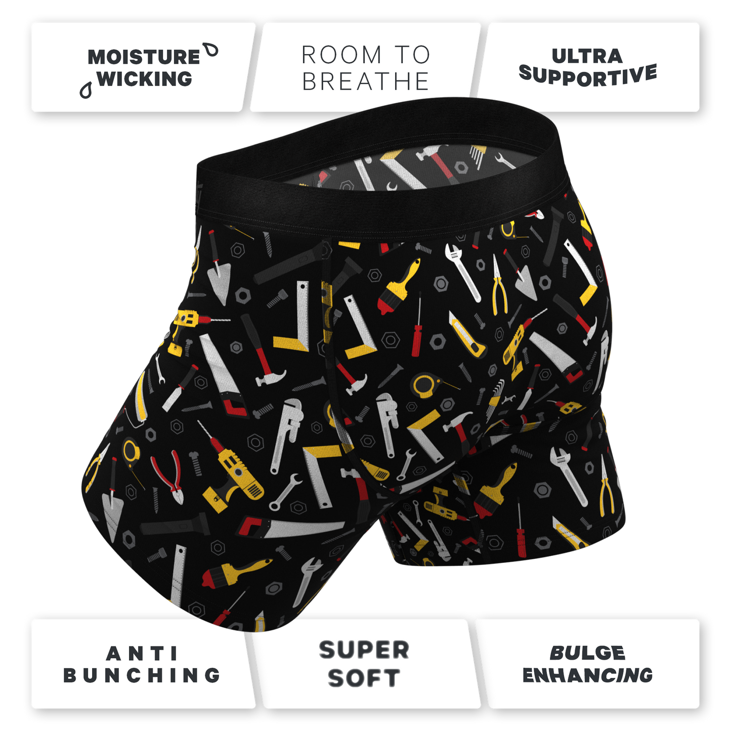 The Tool Belt | Hammer Ball Hammock® Pouch Underwear Fly