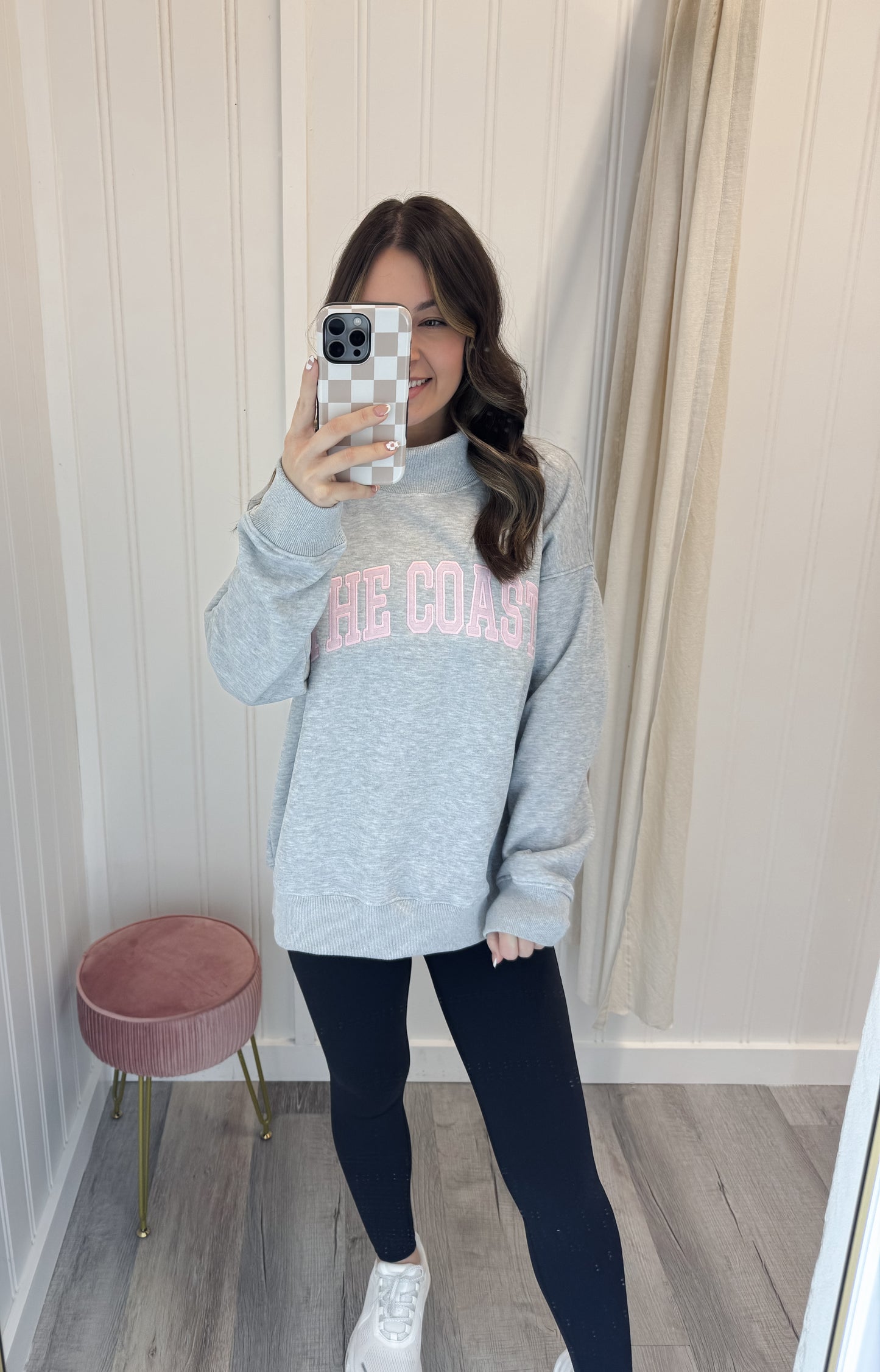 The Coast Mockneck Pullover