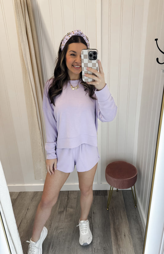 Scuba Pullover & Shorts Set