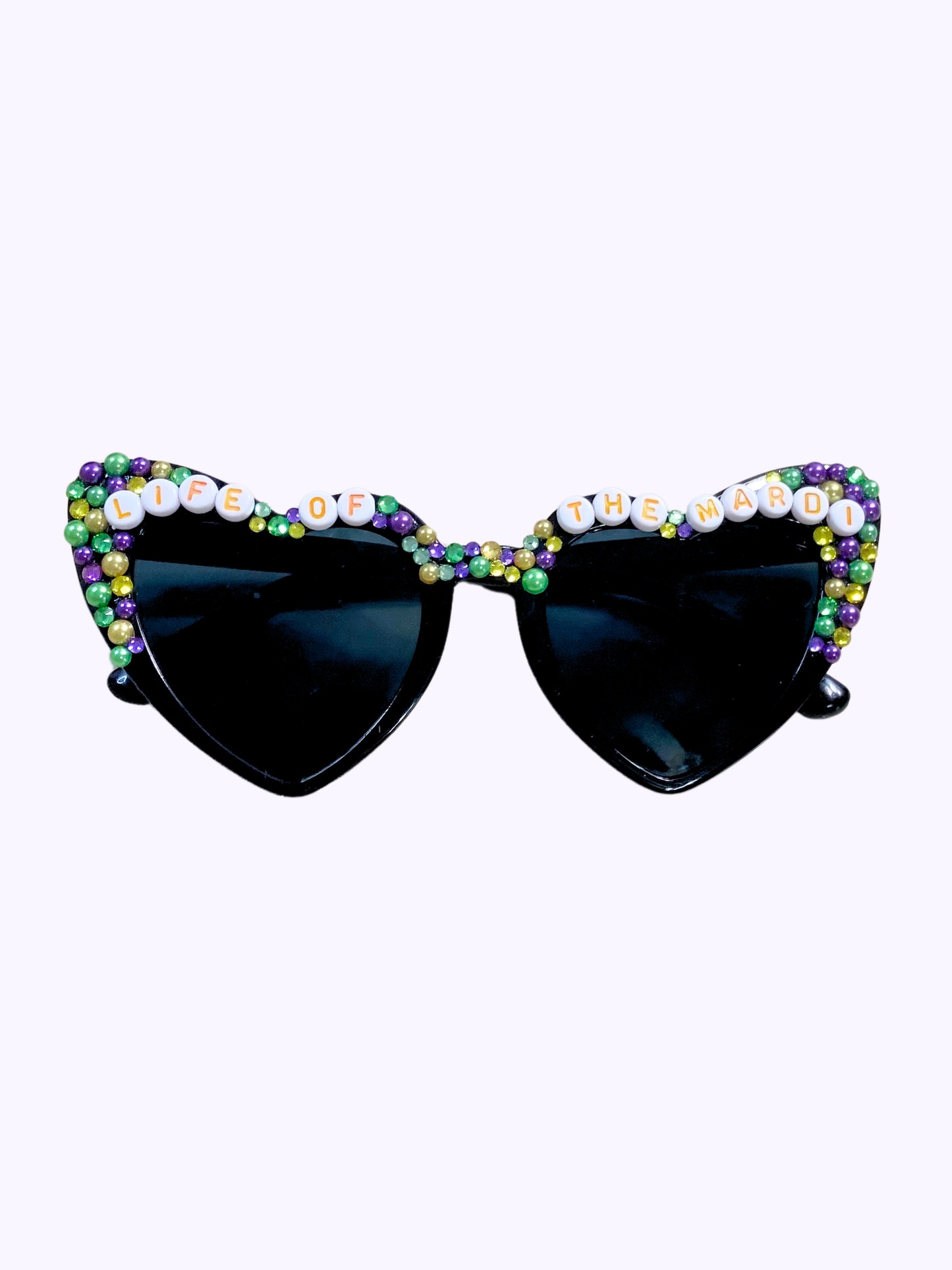 Mardi Gras Jeweled Sunglasses