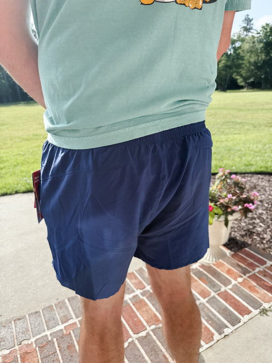 The Hot in Havana | Navy Ball Hammock® 5 Inch Athletic Short