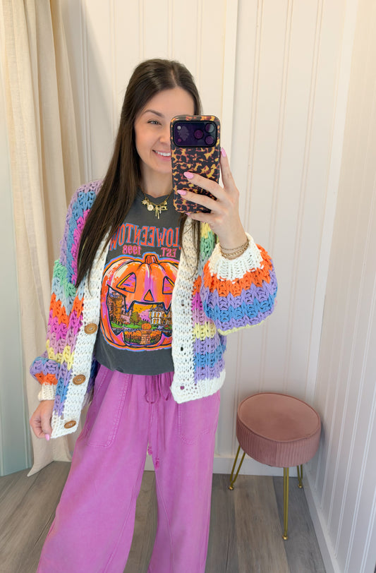 Retro Halloween Pumpkin Tee