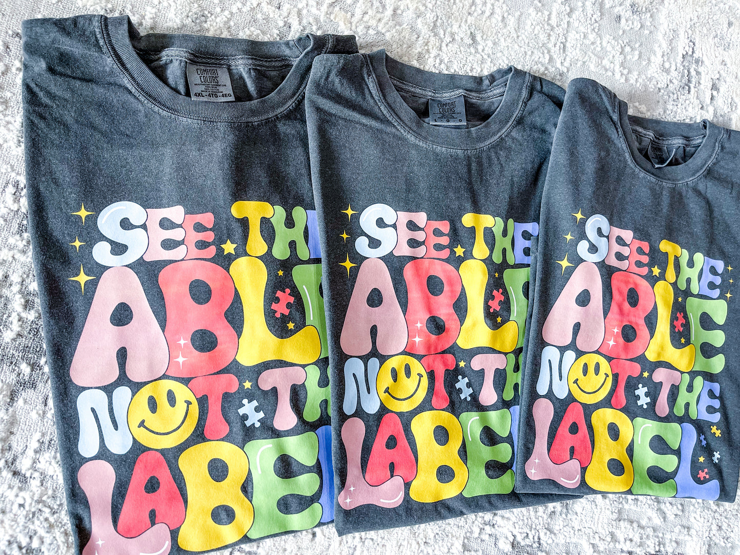 See The Able Not The Label Tee/Sweatshirt