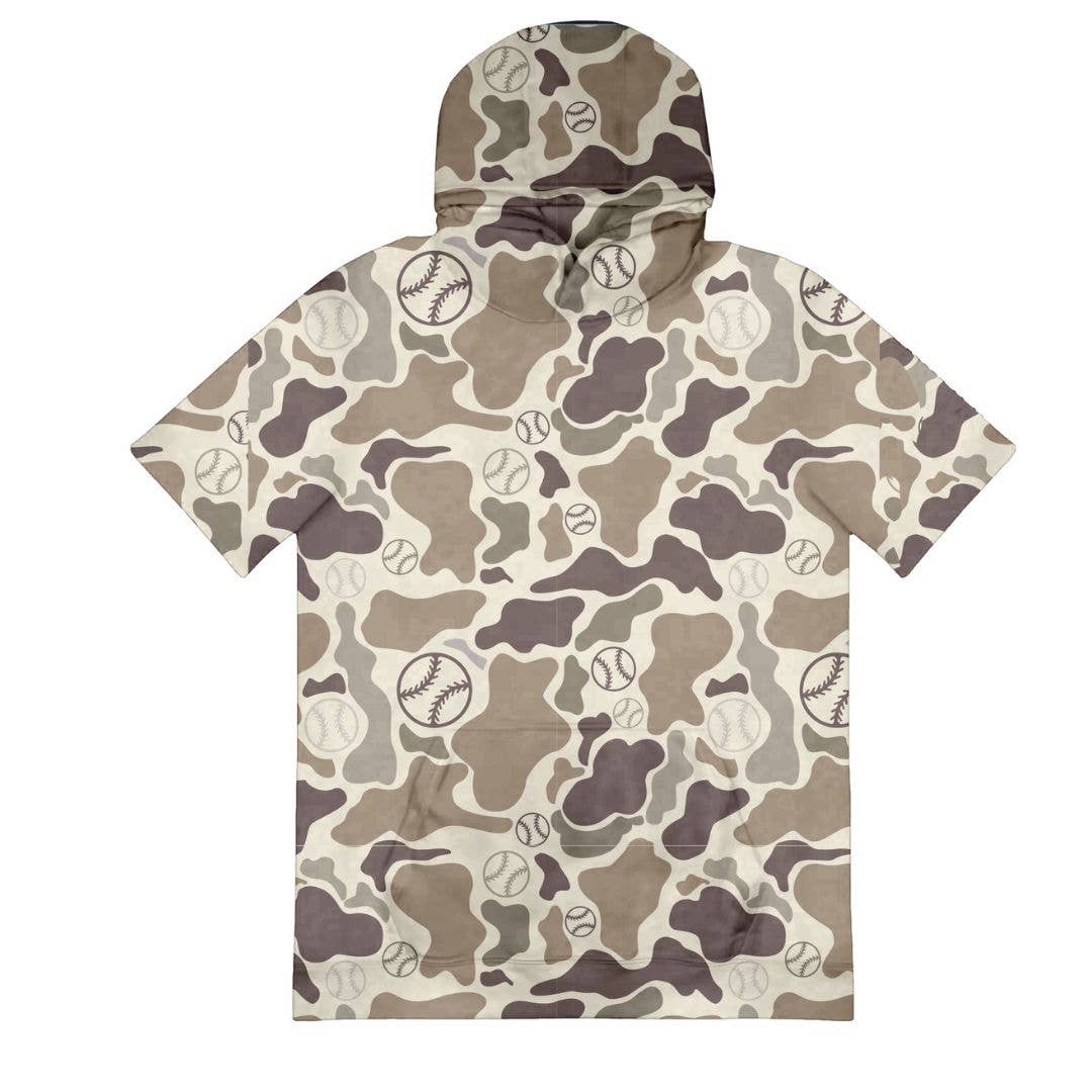 Camo Baseball Hoodie