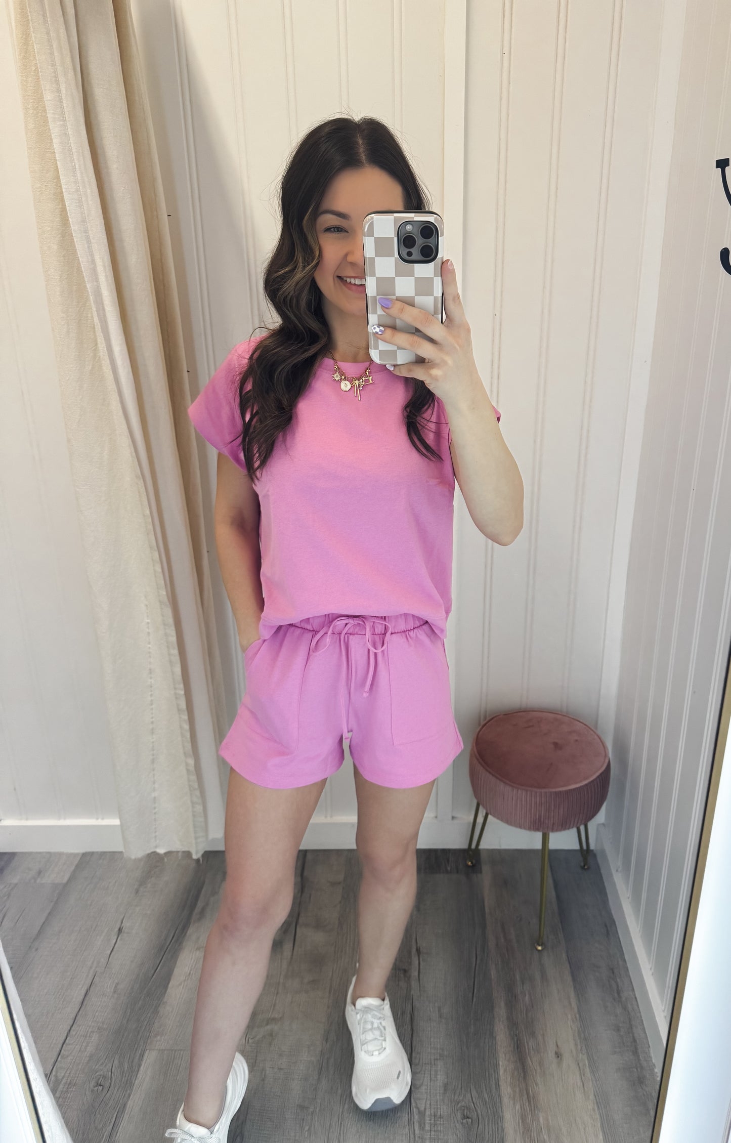 Cotton Top & Shorts Set