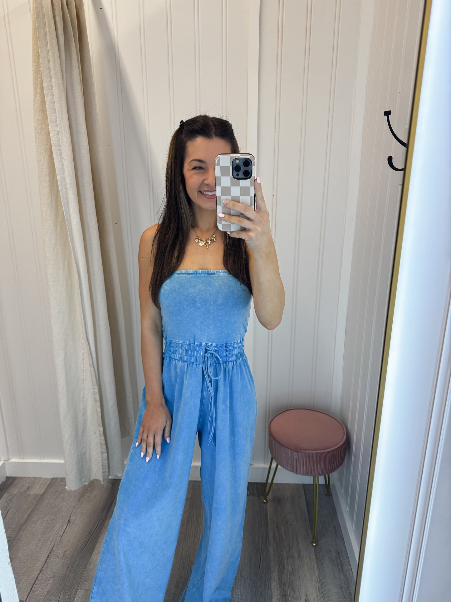 Strapless Jumpsuit