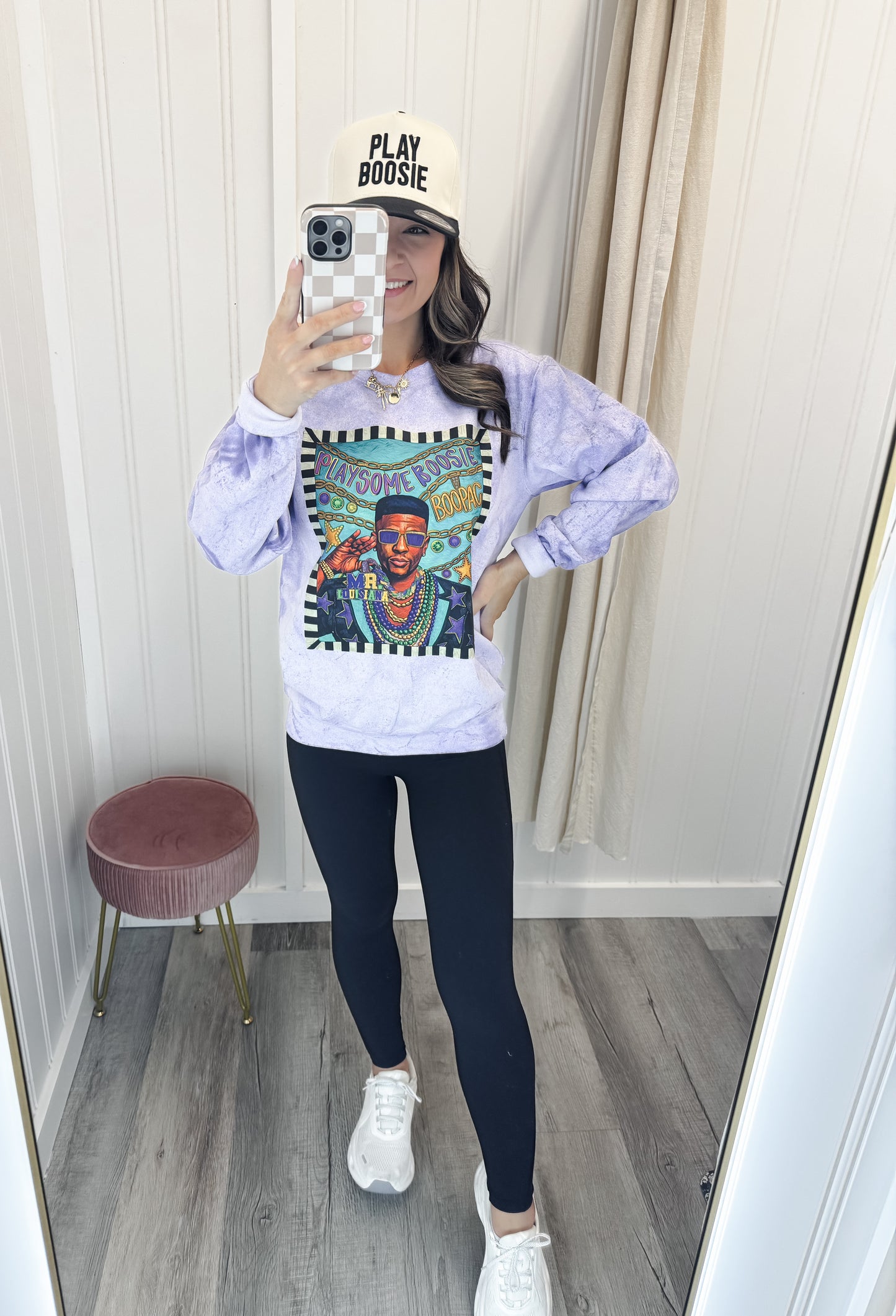 Play Some Boosie Mardi Gras Sweatshirt