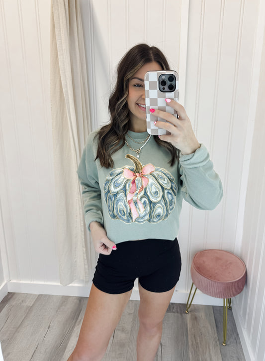 Oyster Pumpkin Sweatshirt