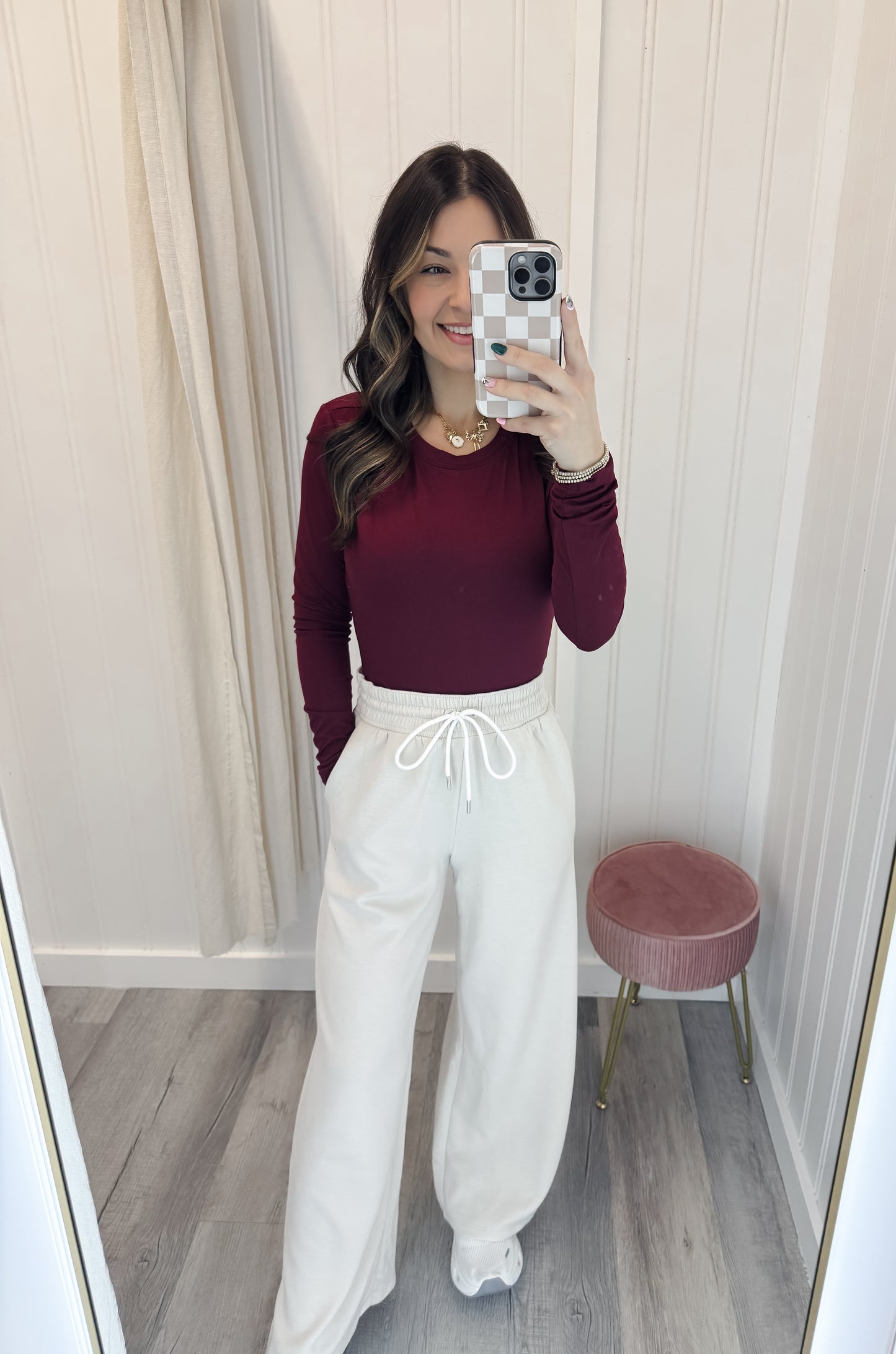 Scuba Drawstring Pants