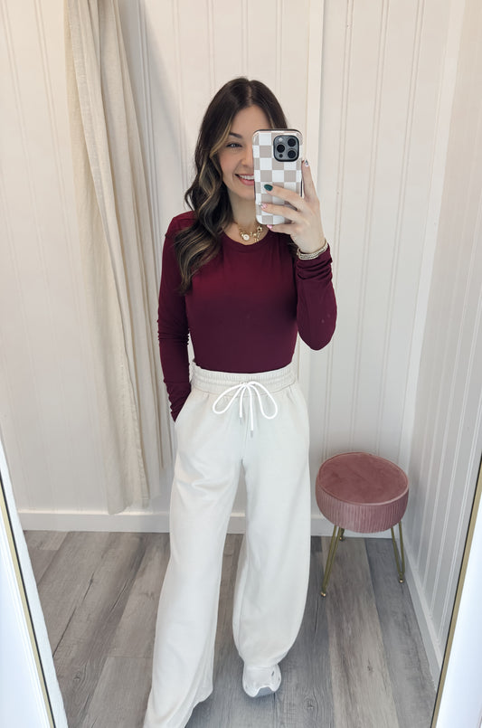 Scuba Drawstring Pants