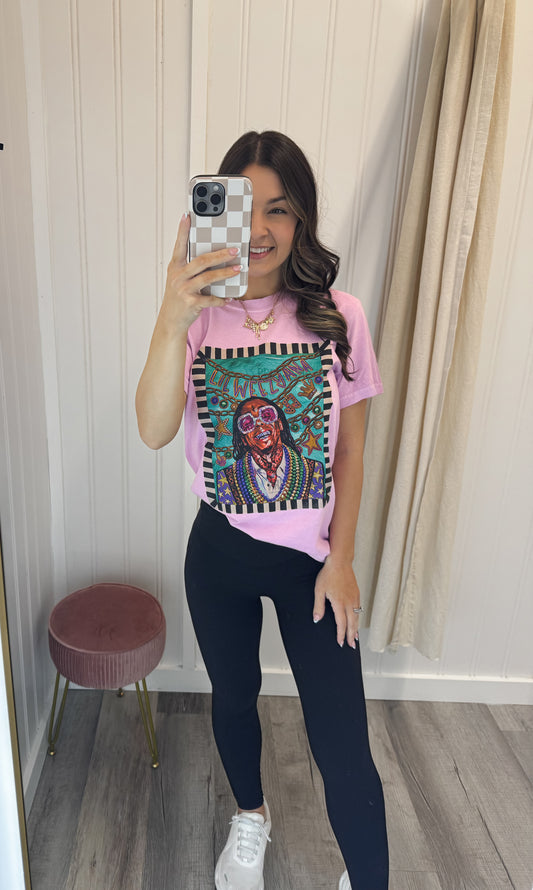 LilWeezyAna Mardi Gras Tee