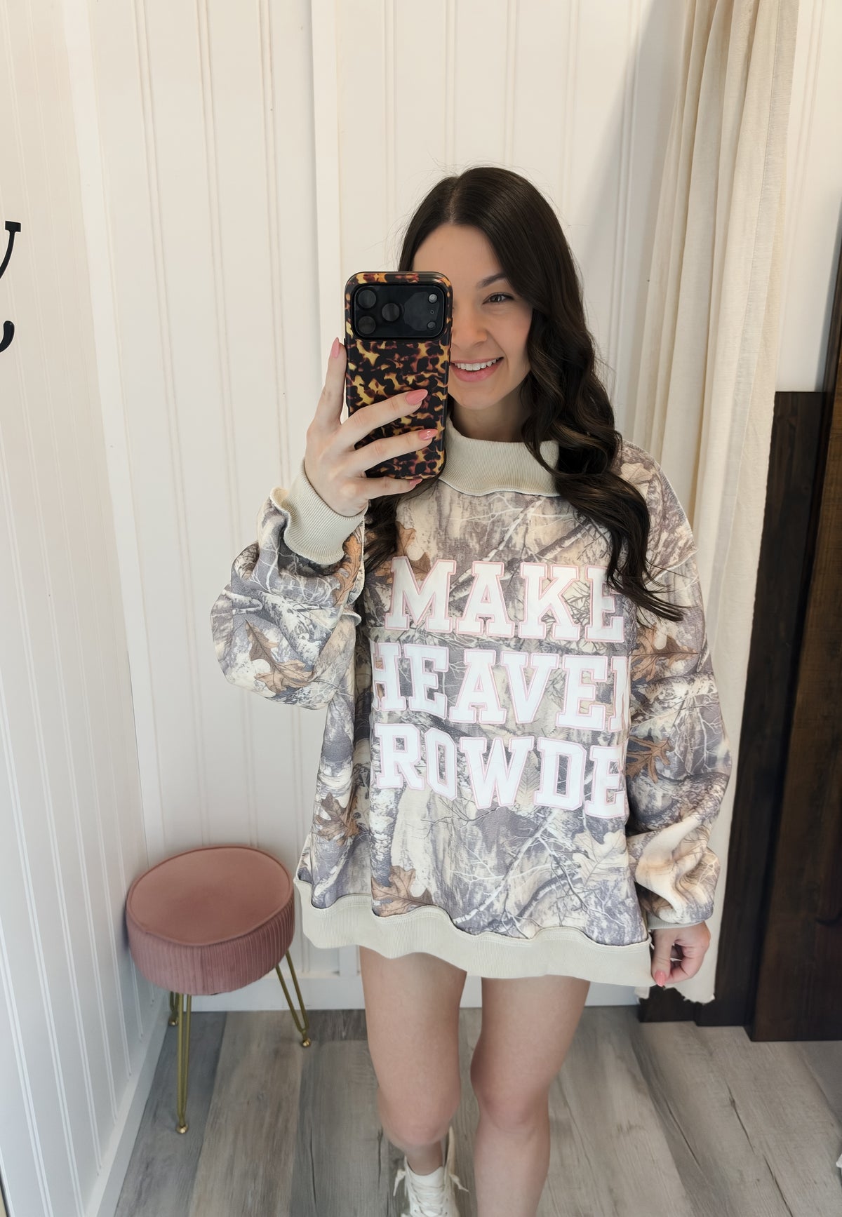 Make Heaven Crowded Mockneck