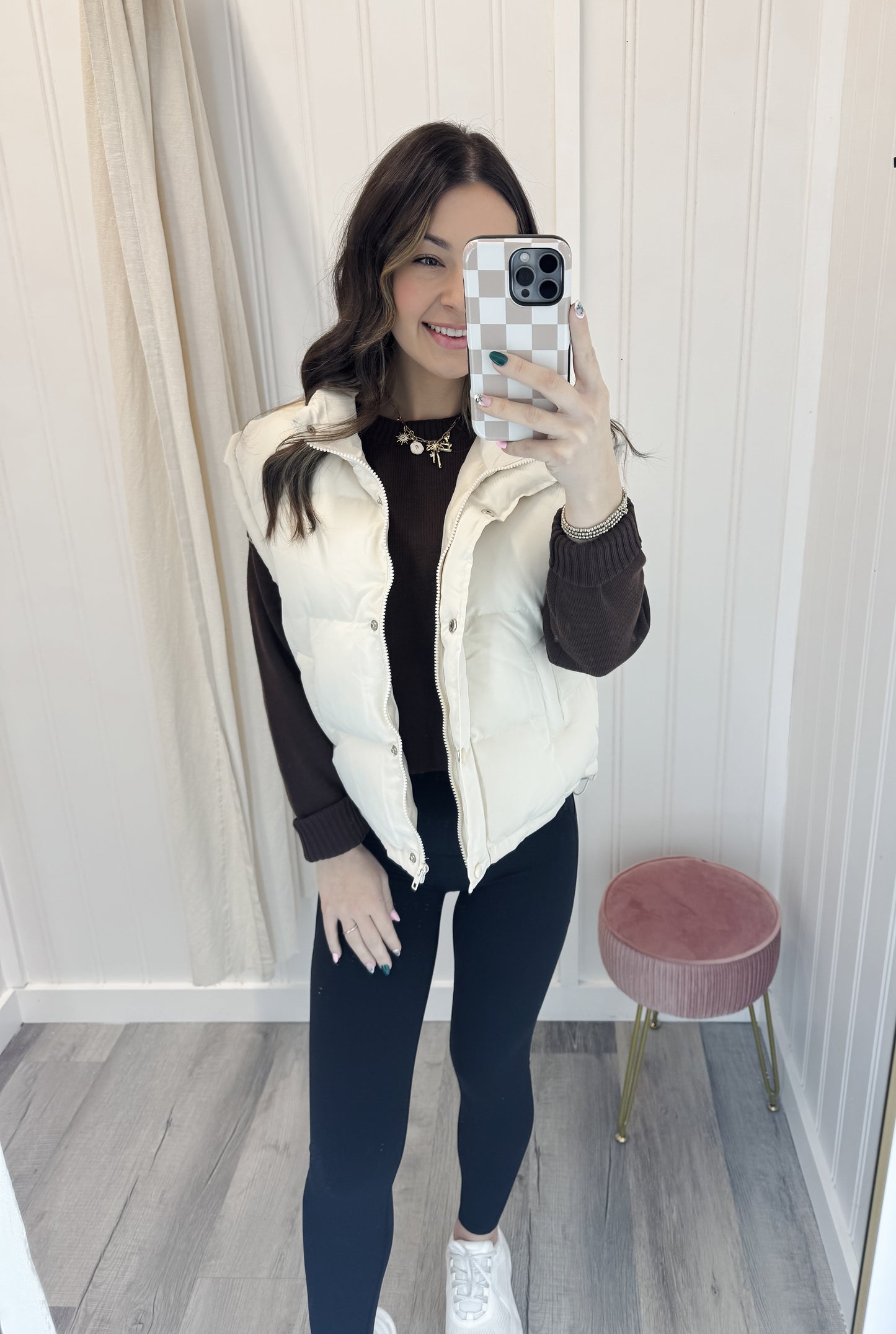 Contrast Trim Sweater