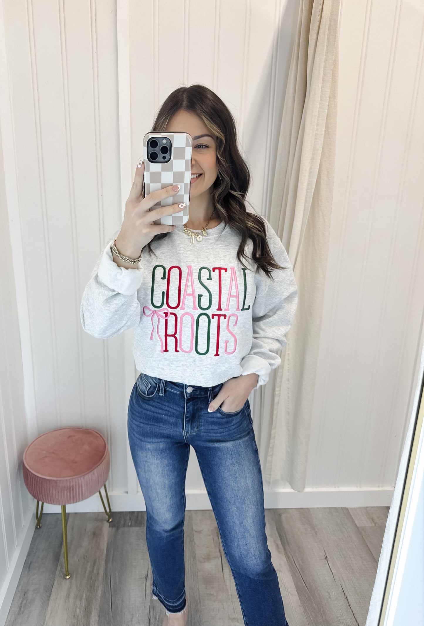 Coastal Roots Christmas Sweatshirt