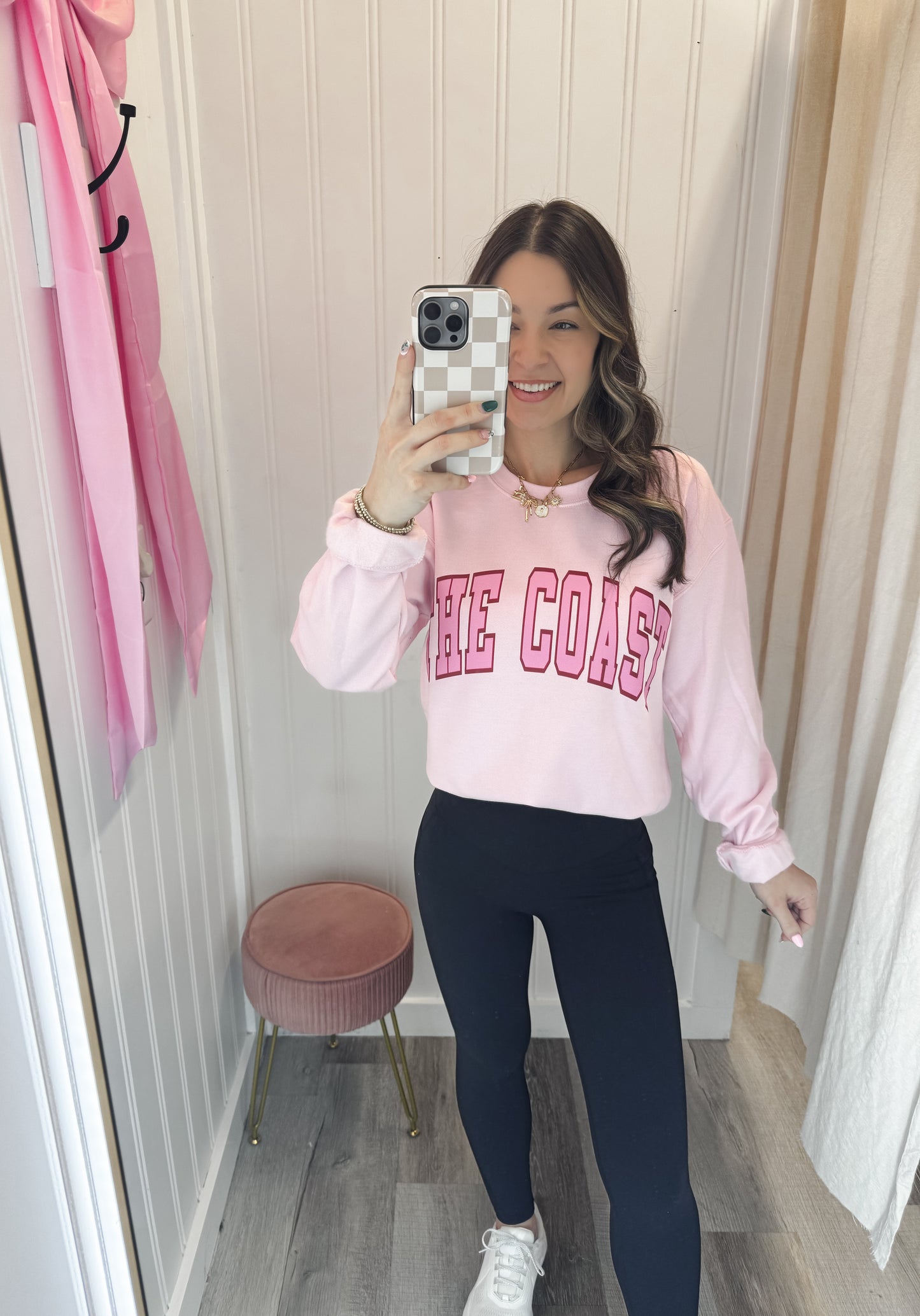 The Coast Pink Sweatshirt