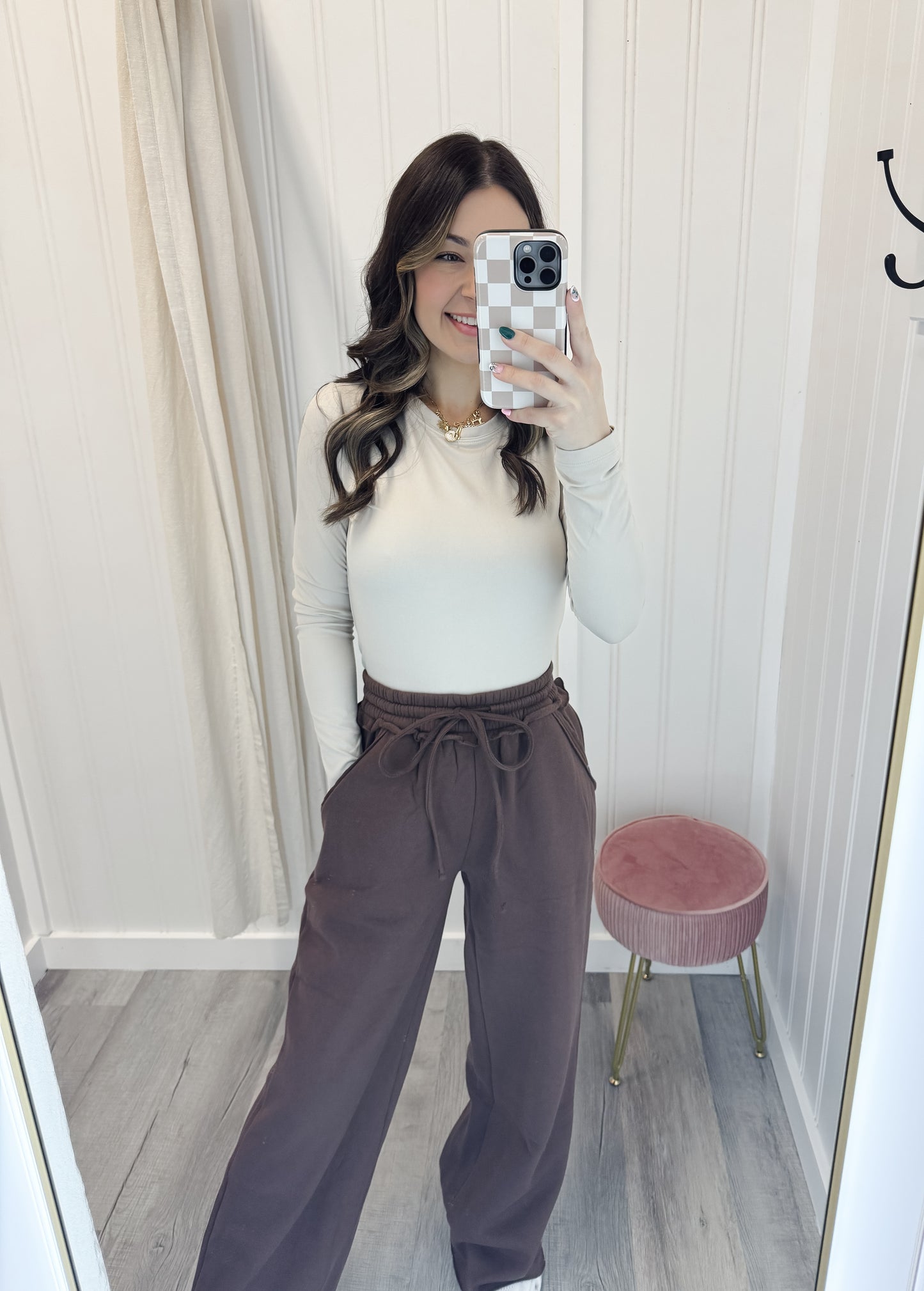 Long Sleeve Round Neck Tee