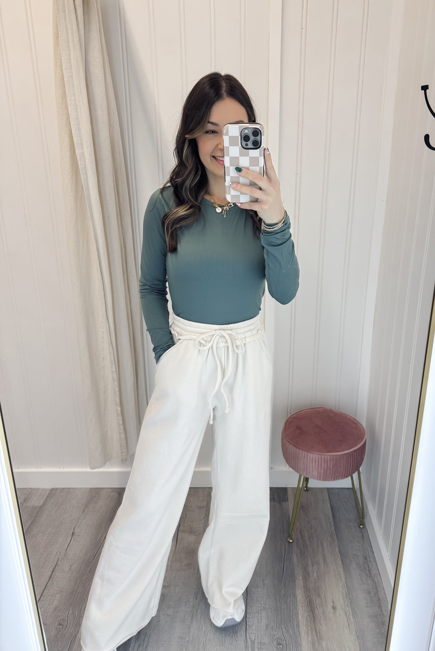 Long Sleeve Round Neck Tee