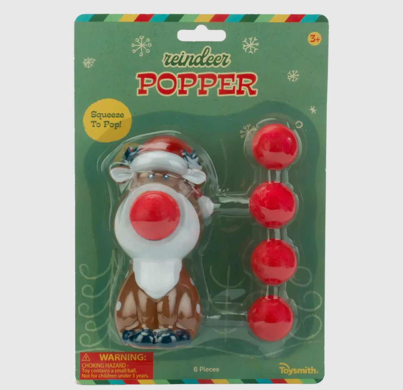 Reindeer Popper Toy