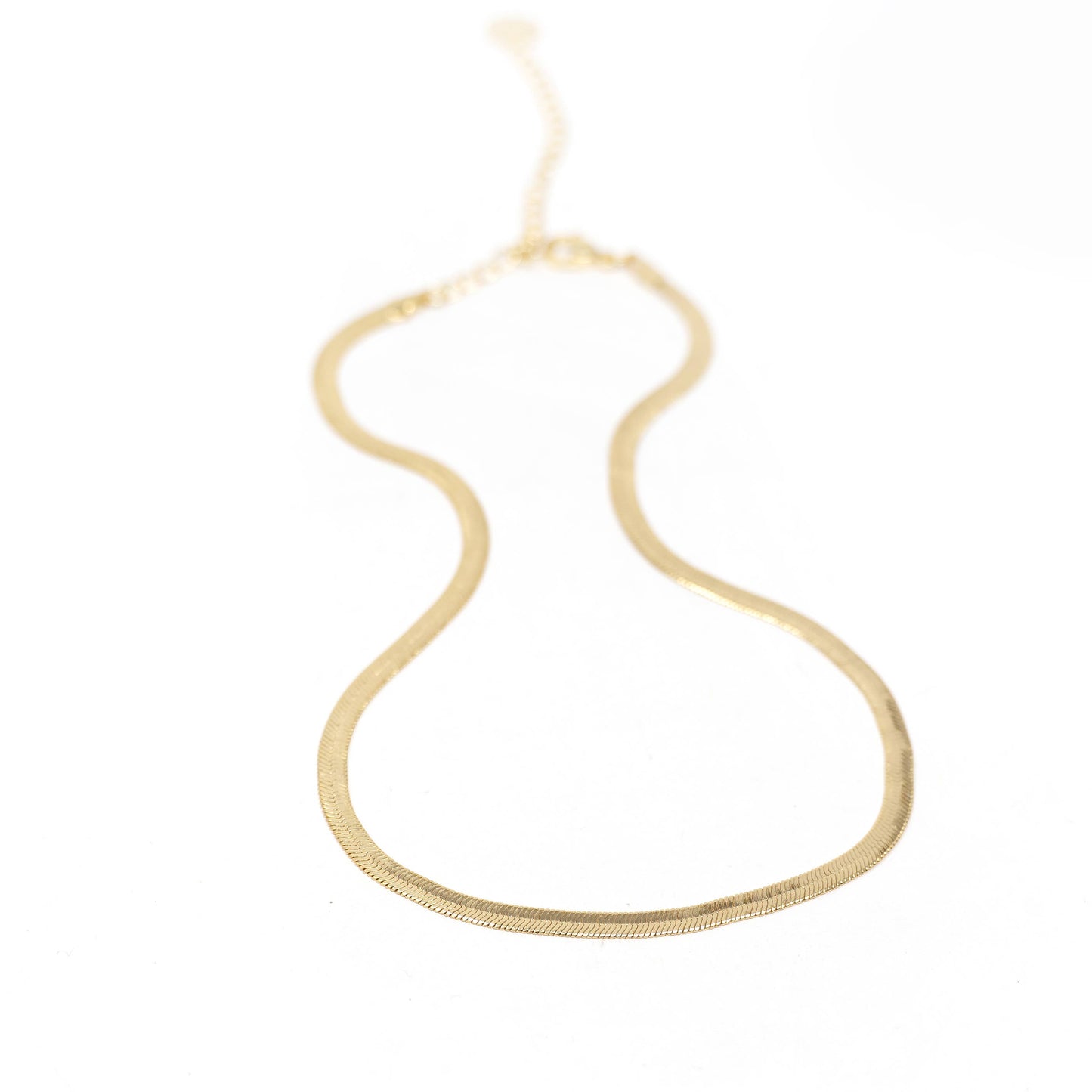 Skinny Herringbone Chain
