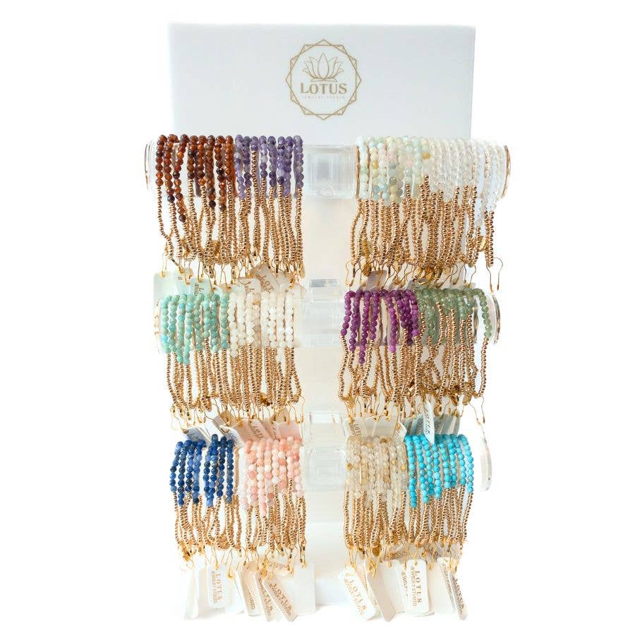 Birthstone Stacking Bracelets