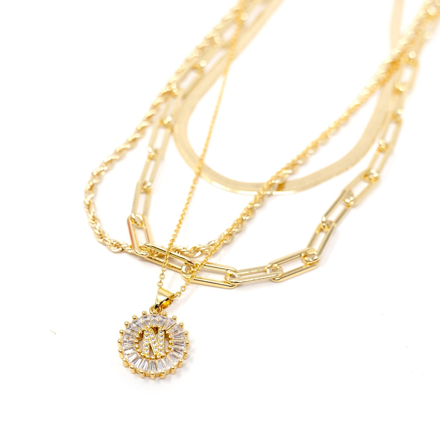 Skinny Herringbone Chain