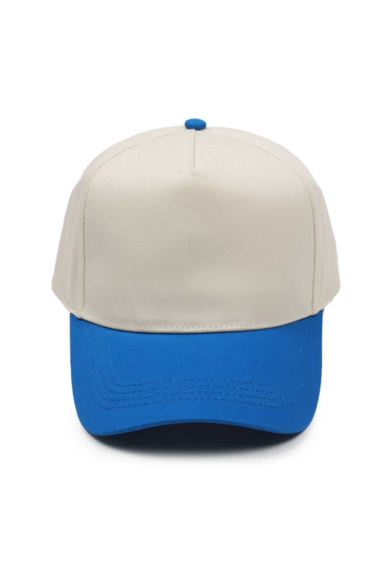 5 Panel Cotton Two-Tone Caps
