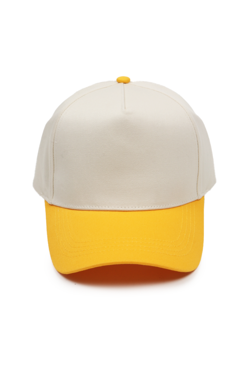 5 Panel Cotton Two-Tone Caps