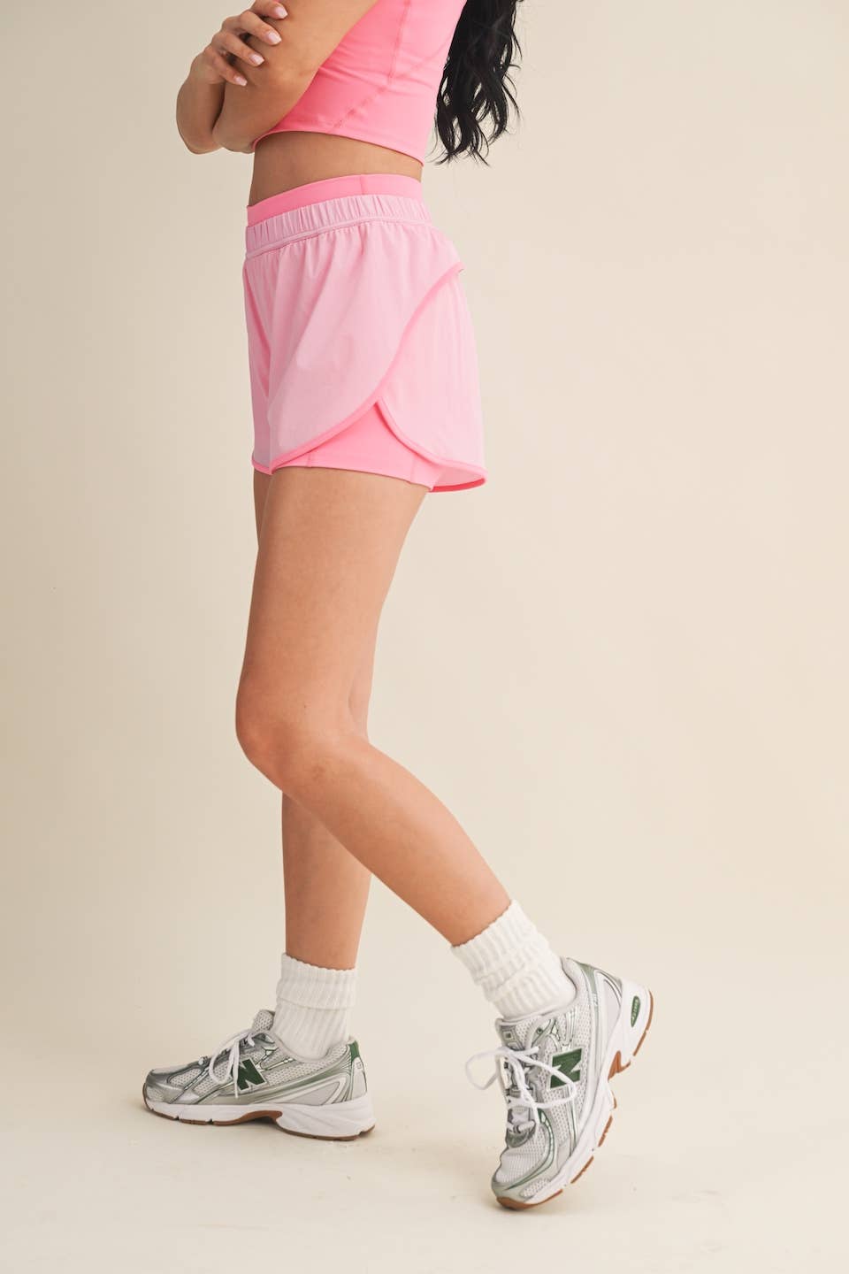 Double Layer Nylon Shorts