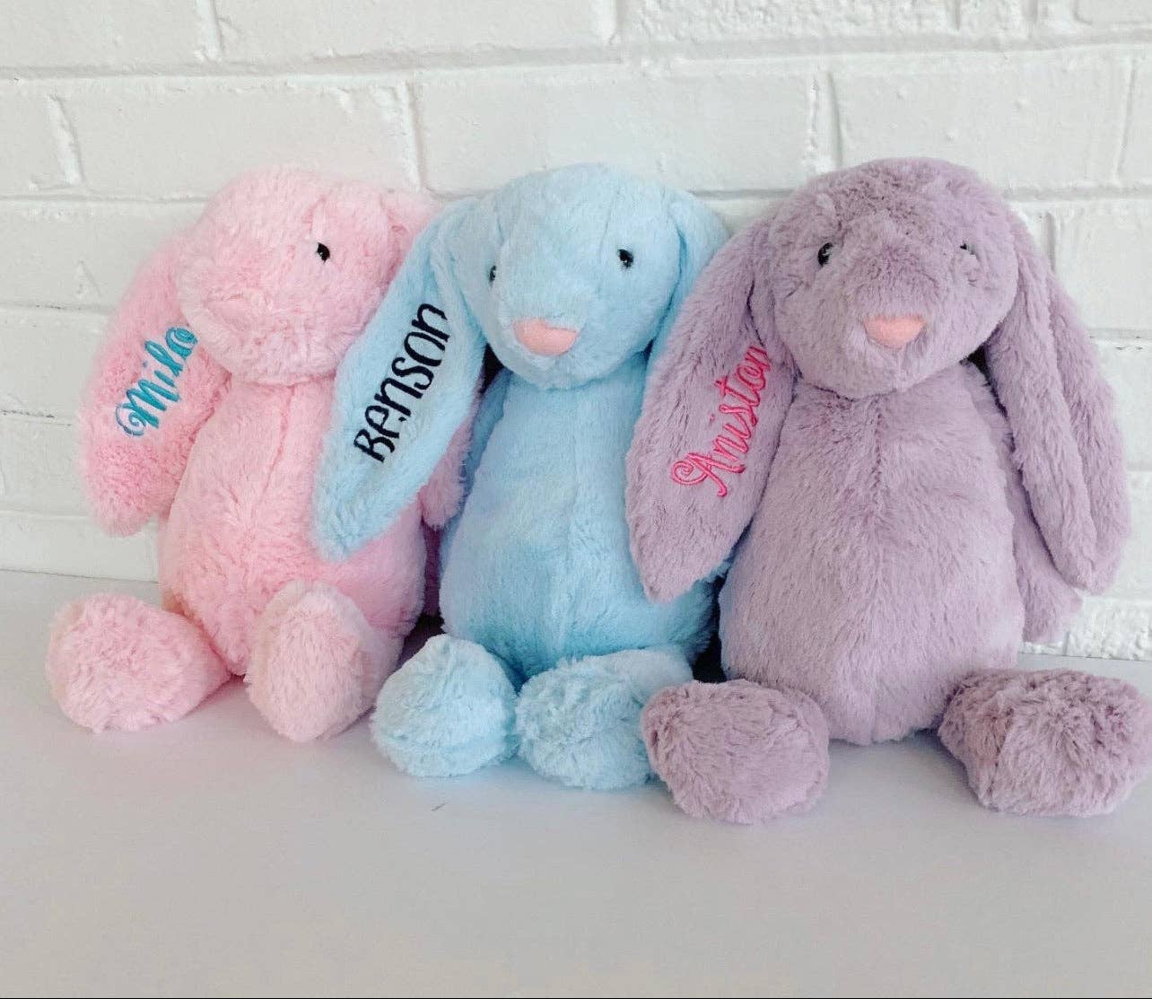 Bunnies WITH Embroidery