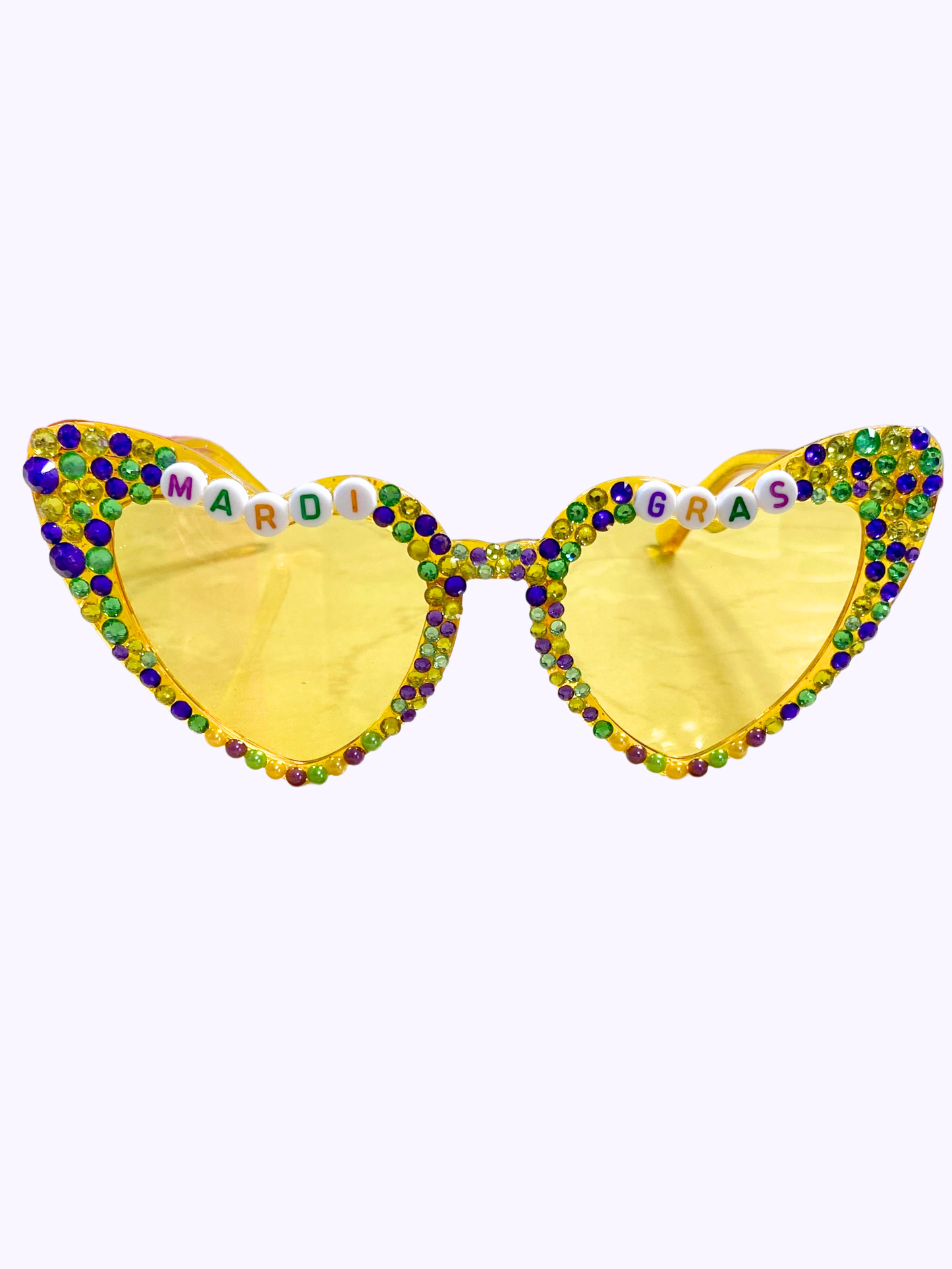 Mardi Gras Jeweled Sunglasses