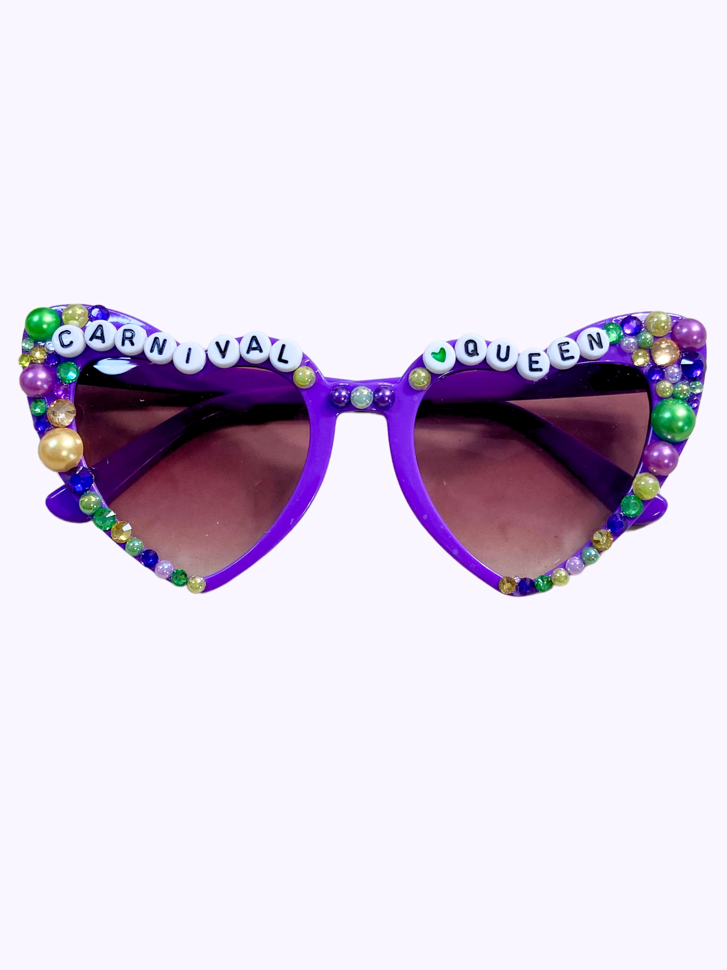 Mardi Gras Jeweled Sunglasses