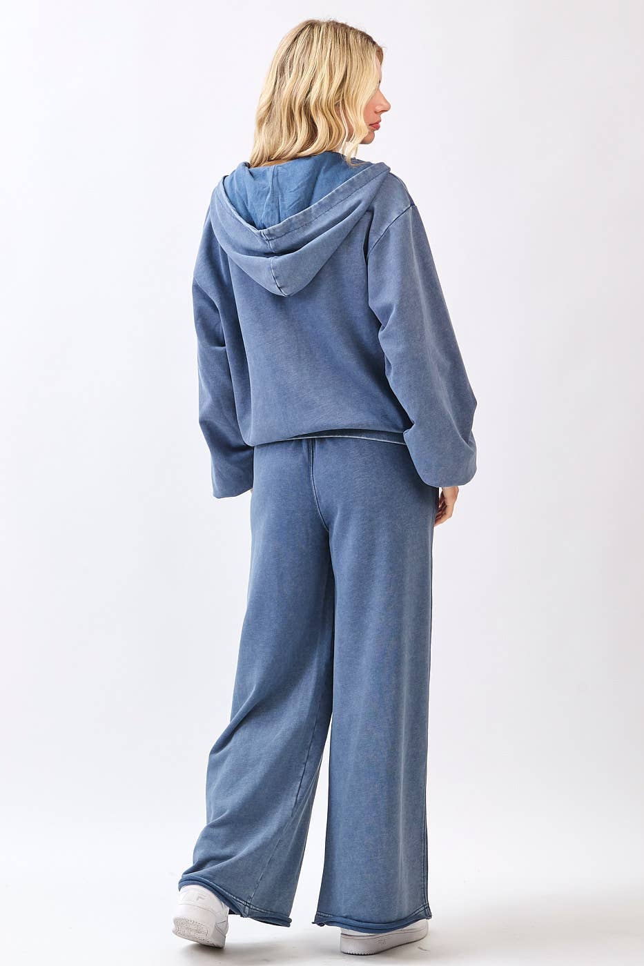 Washed Wide Leg Pants