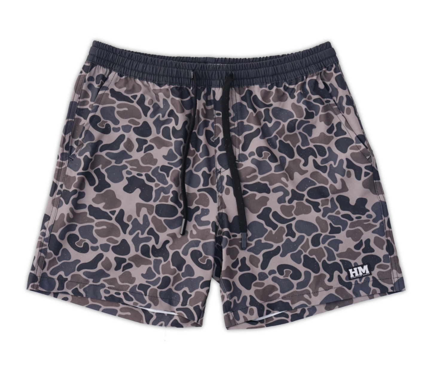 River Camo Youth Athletic Shorts