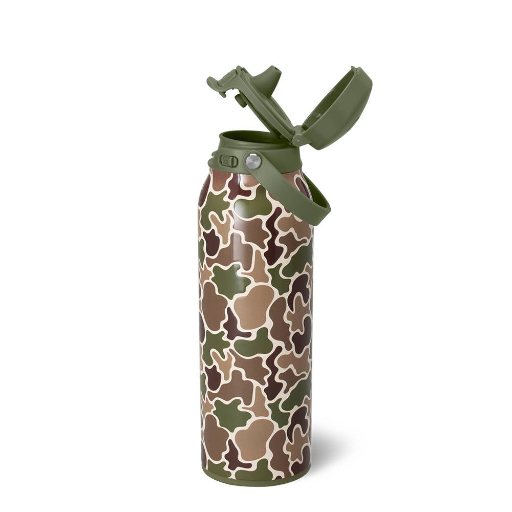 Hunting Camo Leakproof EZ Fill Bottle (32oz)