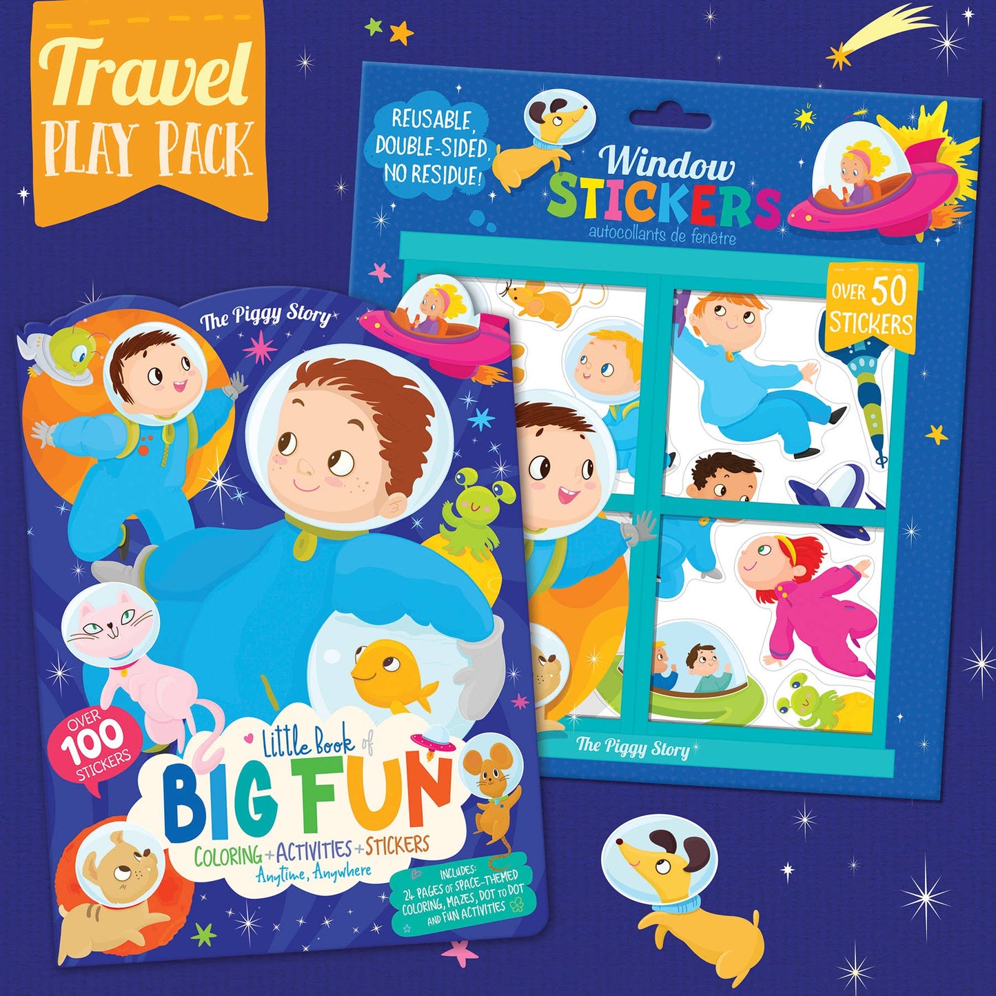 Travel Play Pack Activity Pack | Space Adventure