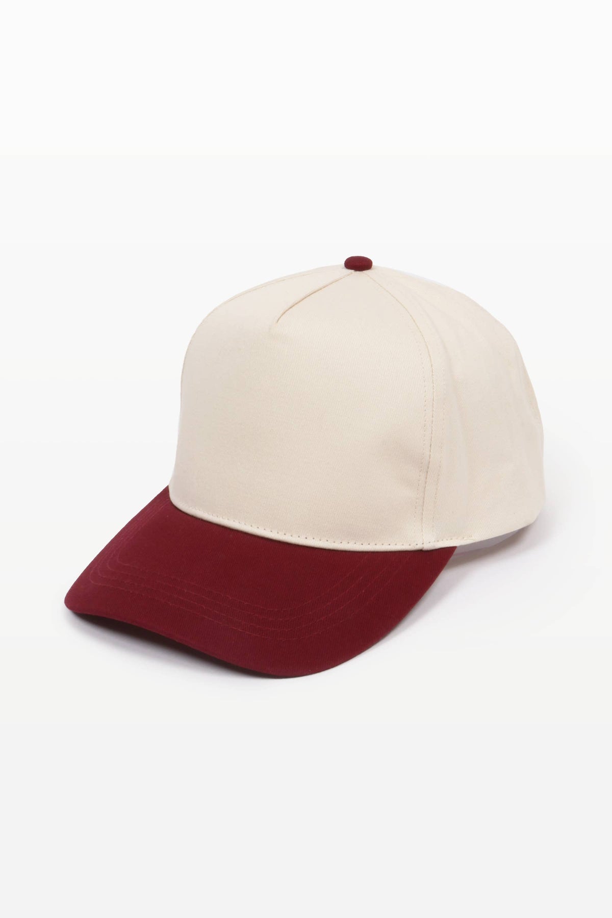 5 Panel Cotton Two-Tone Caps