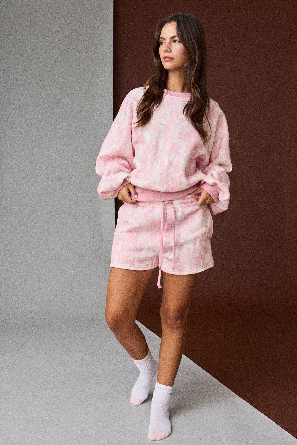 Woodland Camo Crewneck Set