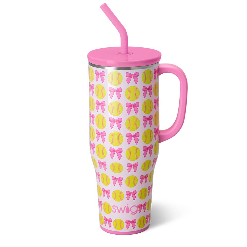 Pitch Hit Run Mega Mug (40oz)