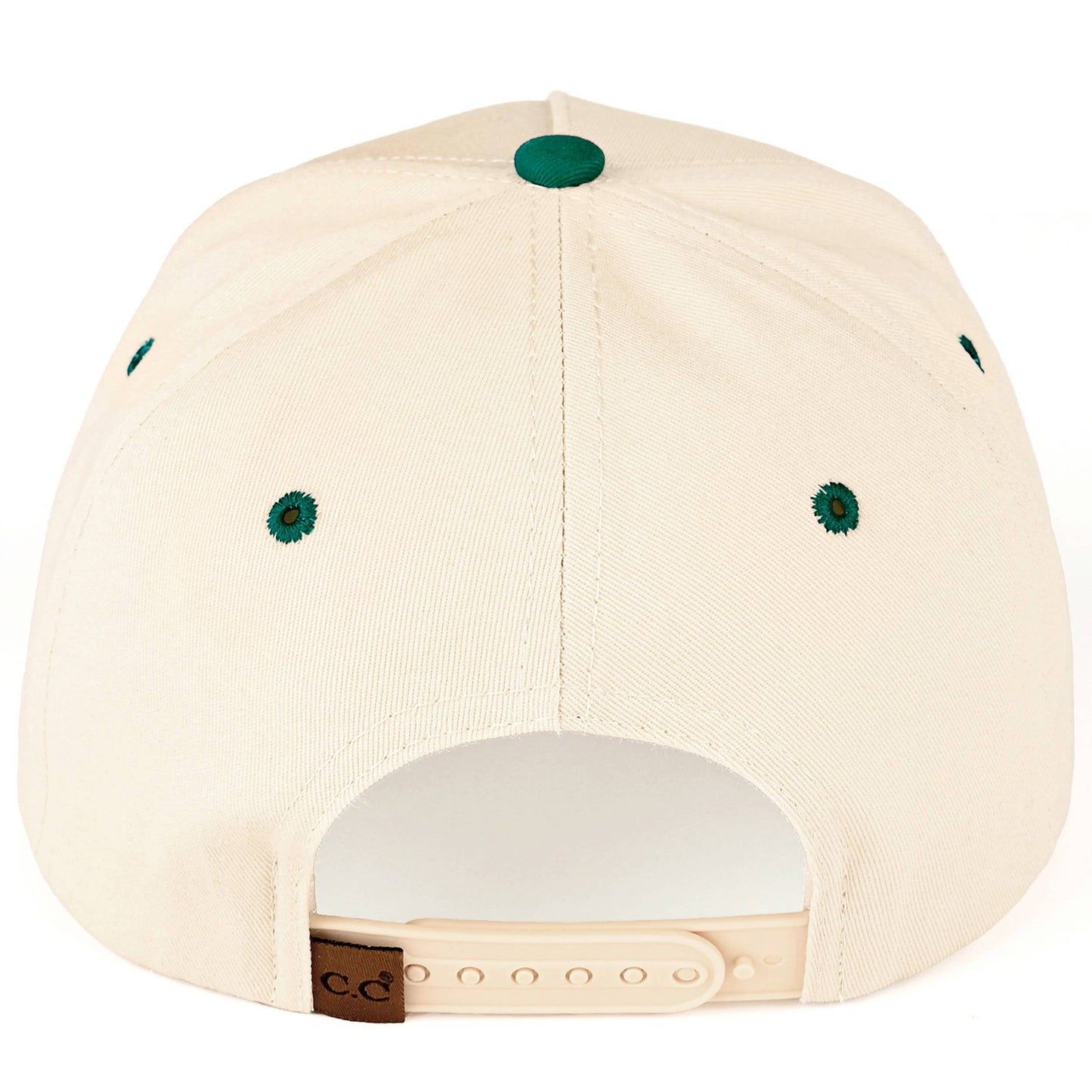 C.C HE STILL DOES MIRACLES Letter Two Tone Trucker Hat