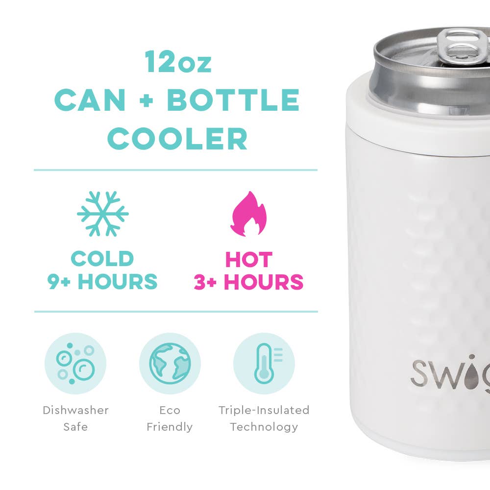 Golf Ball Can + Bottle Cooler (12oz)