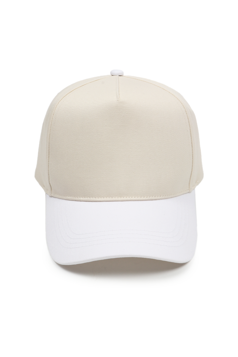 5 Panel Cotton Two-Tone Caps
