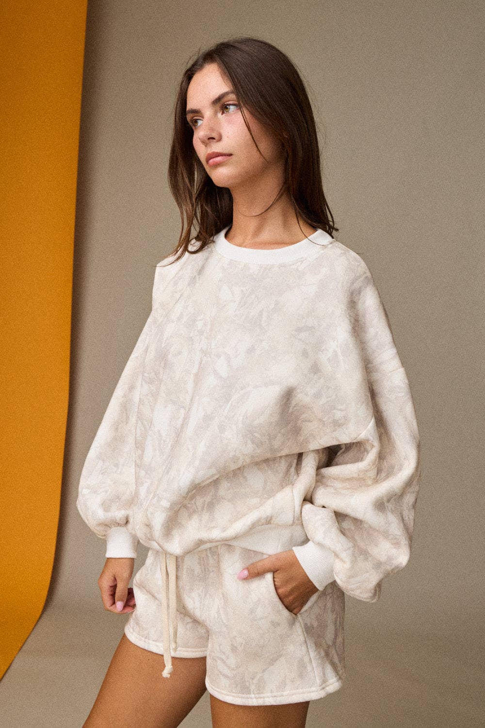 Woodland Camo Crewneck Set