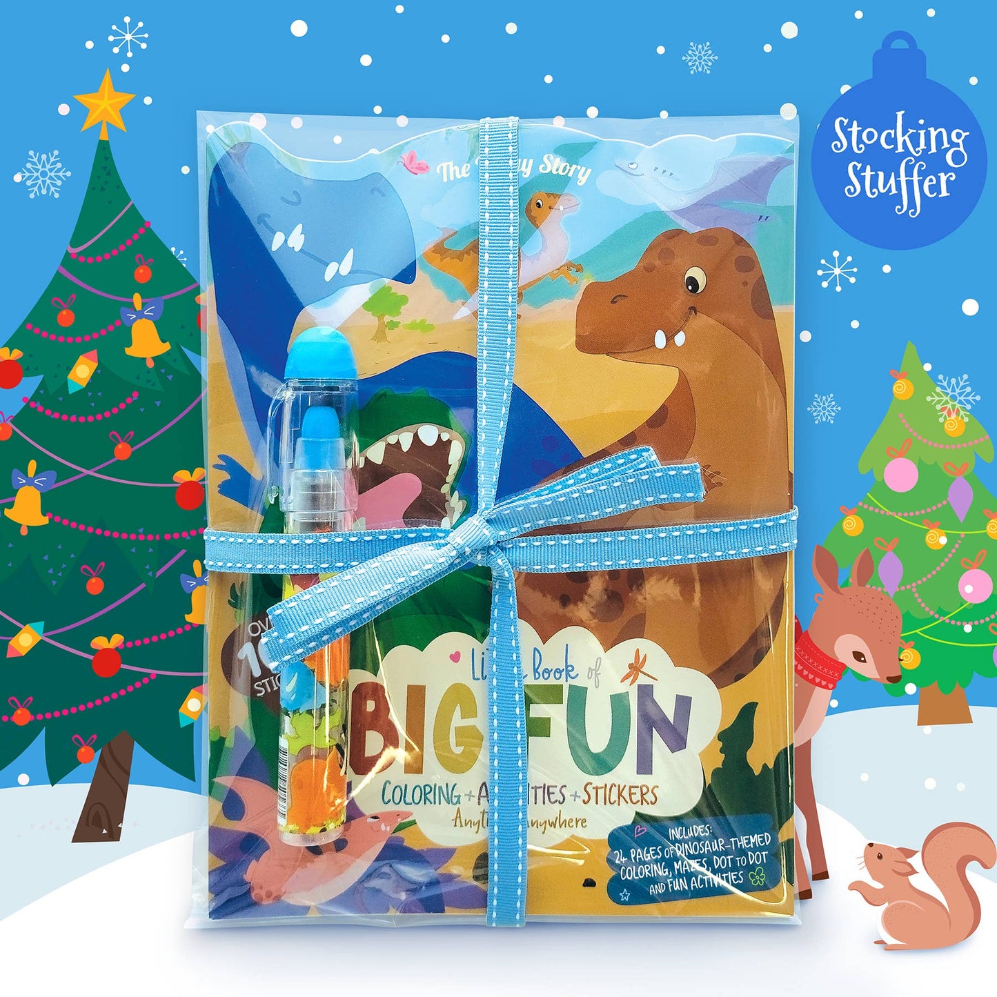 Dinosaur World Easter Basket Gift Pack for Kids