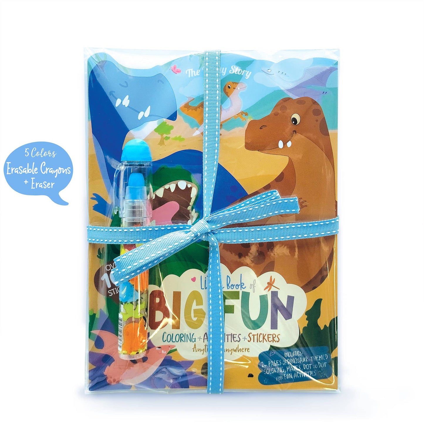 Dinosaur World Easter Basket Gift Pack for Kids
