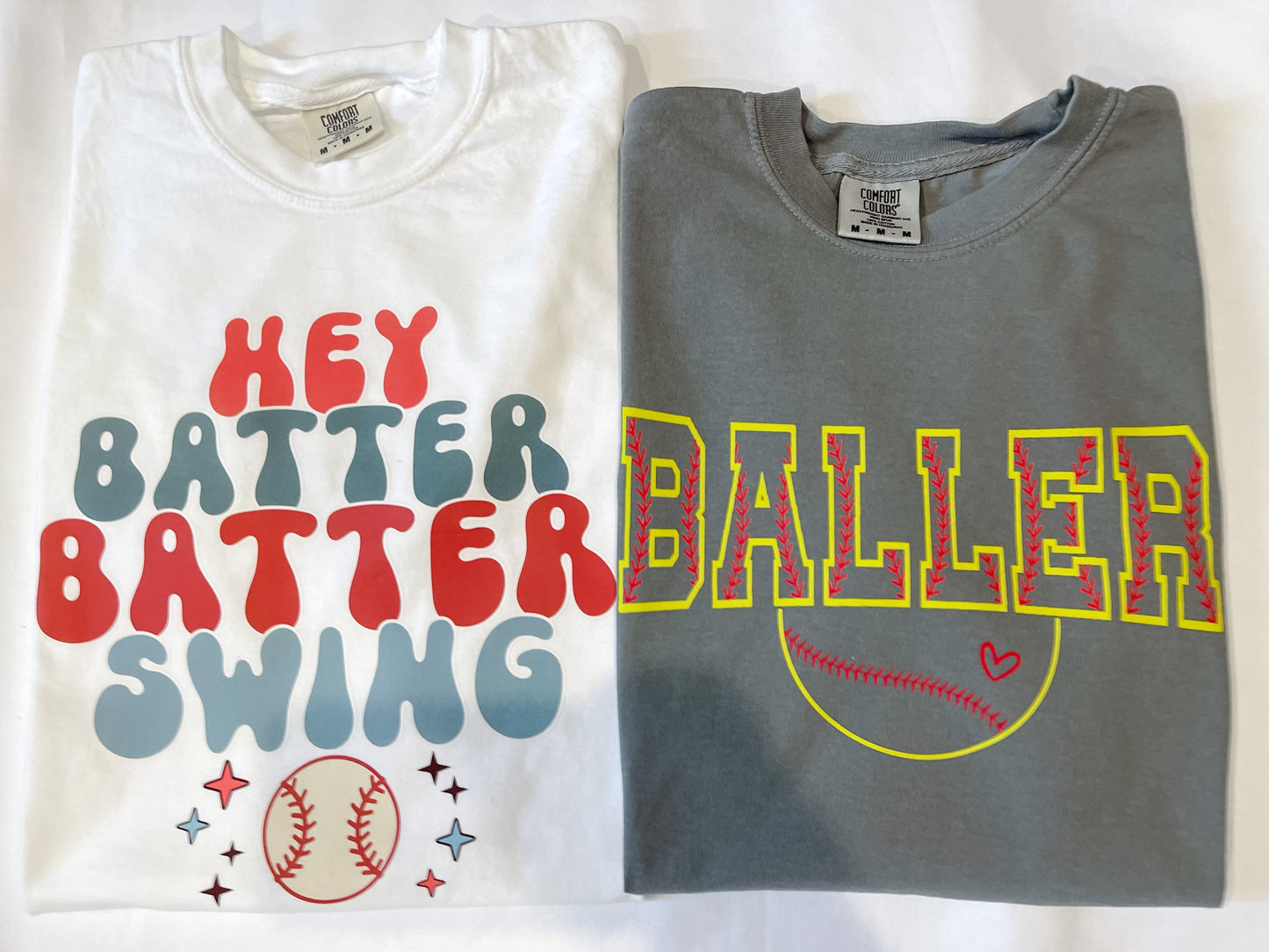 Hey Batter Batter, Swing Tee