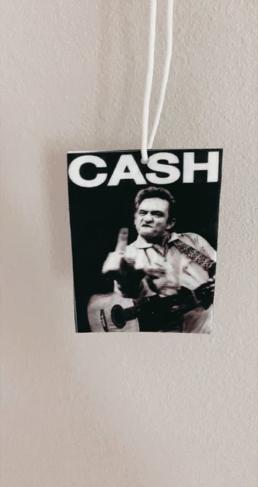 Johnny Cash Car Air freshener