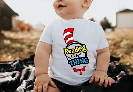 Reading is my thing tee