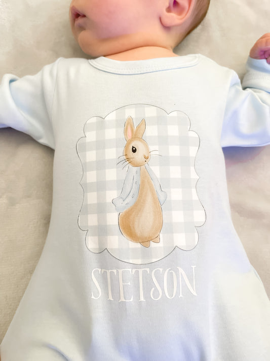 Peter Cottontail Romper/Tee