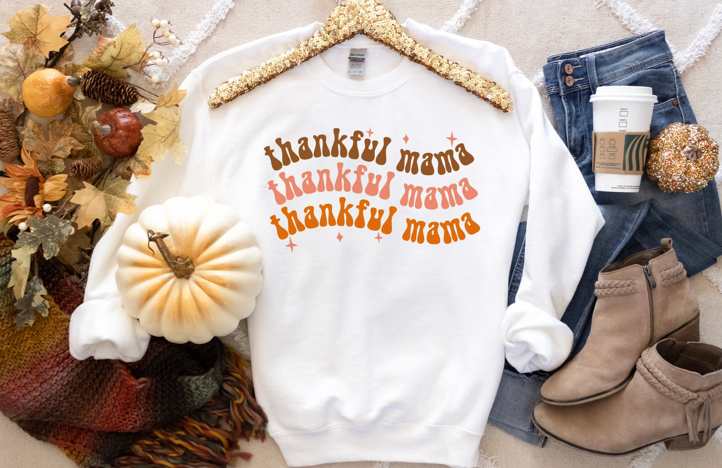 Thankful mama - T-Shirt